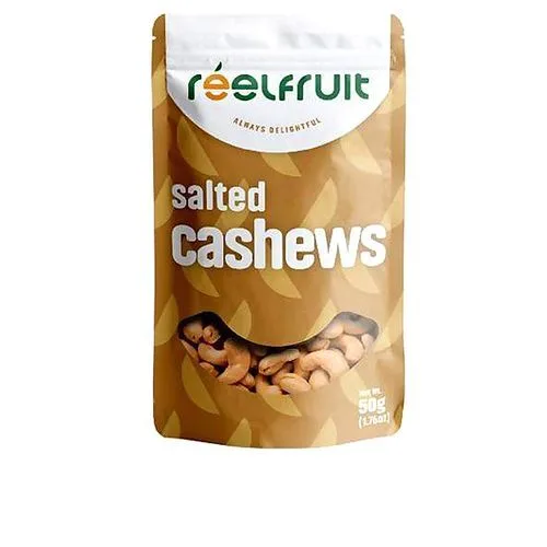 Reelfruit Salted Cashew Nuts (50g)