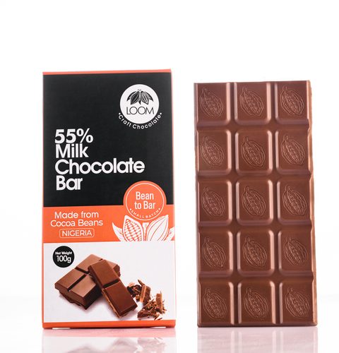 Loom Craft 55% Dark Chocolate (100g)