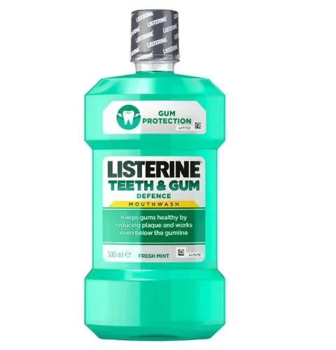 Listerine Teeth & Gum Defence Anti-Bacterial Mouthwash -250ml