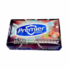 Premier Cool Shea Butter & Camwood Black Soap 120g (Pack of 6)