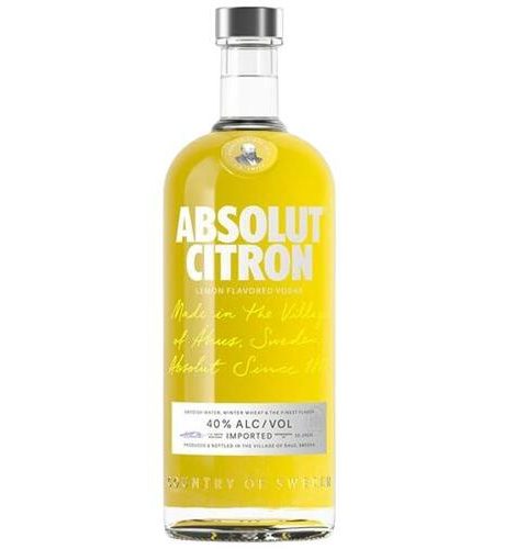 Absolut Citron Vodka (1L)