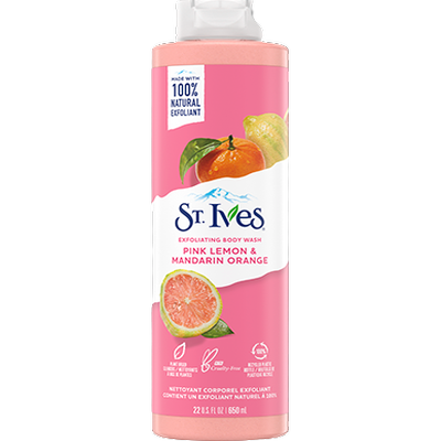 St Ives Radiant Skin Pink Lemon And Mandarin Orange Body Wash – 650ml