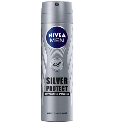 Nivea Silver Protect Anti-Perspirant Spray For Men – 200ml