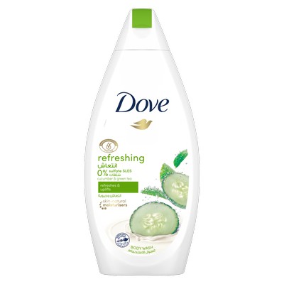 Dove Cucumber And Green Tea Body Wash – 500ml