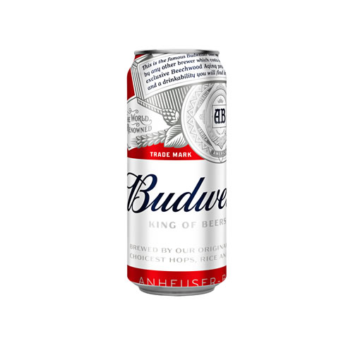 Budweiser Lager Beer – 500ml