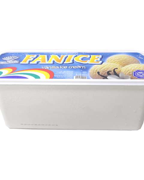 FanIce Ice Cream Vanilla | 2L