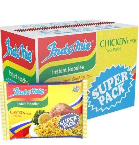 Indomie Superpack Chicken Flavour Noodles | 120g Carton