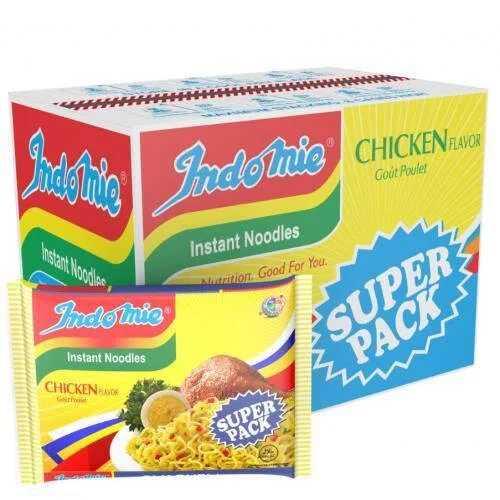 Indomie Superpack Chicken Flavour Noodles | 120g Carton
