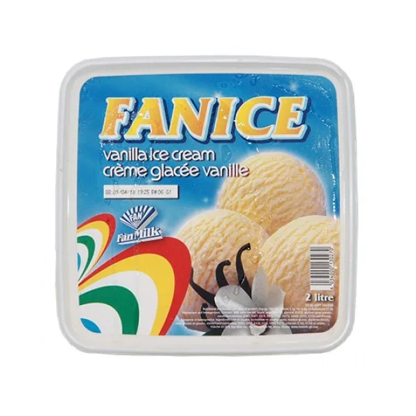 FanIce Ice Cream Vanilla | 3L