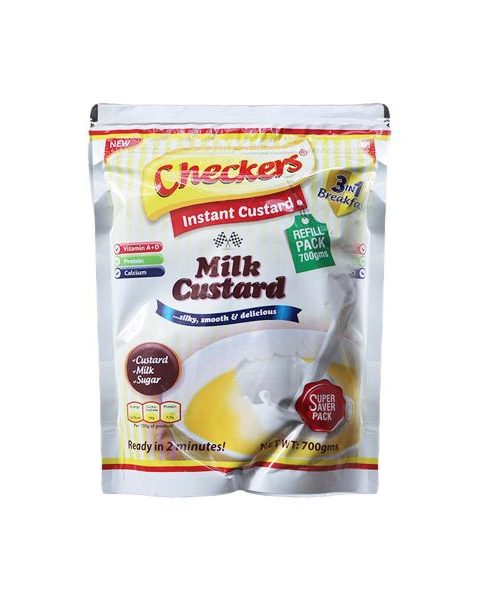 Checkers Milk Custard Powder 3 in 1 Sachet | 700g
