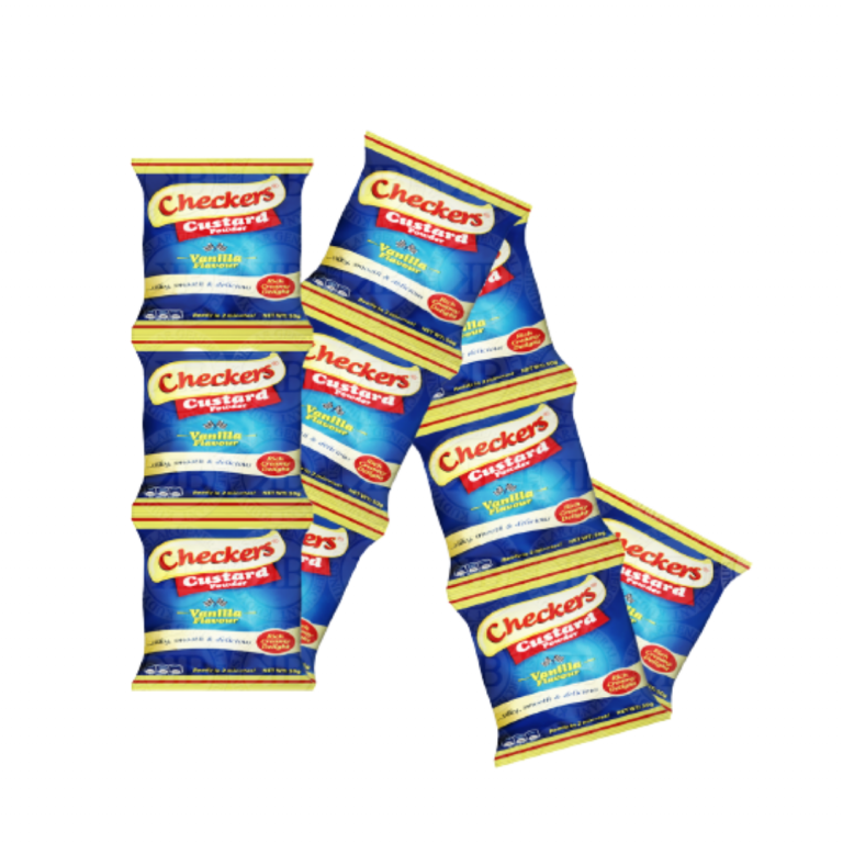 Checkers Instant Vanilla Custard Powder | 50g x10