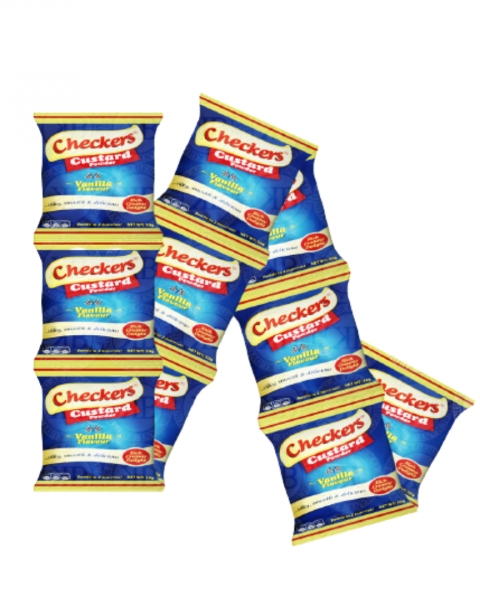 Checkers Instant Vanilla Custard Powder | 50g x10