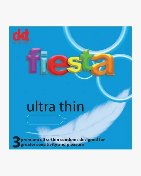 Fiesta Ultra Thin Condom x3
