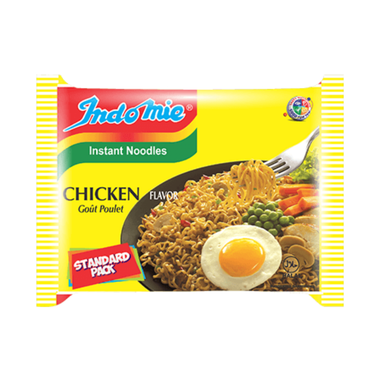 Indomie Chicken Flavour Noodles (Standard Pack – 100g Carton)