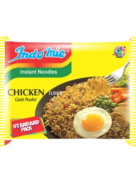 Indomie Chicken Flavour Noodles (Standard Pack - 100g Carton)