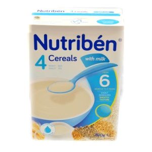 Nutriben 8 Cereals 4 Fruits 6 Month To 3 Years (300g)