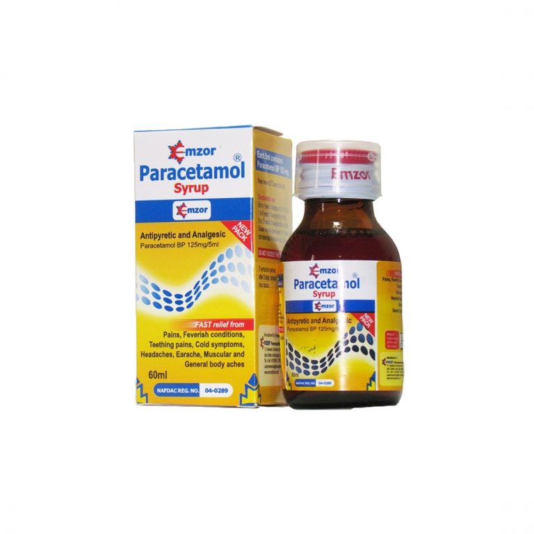 Emzor Paracetamol Syrup | 60ml