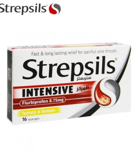 Strepsils Intensive Honey & Lemon (16 Lozenges)