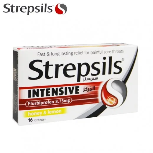 Strepsils Intensive Honey & Lemon (16 Lozenges)