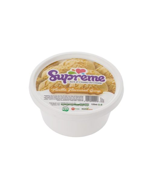 Supreme Ice Cream Vanilla 120ml