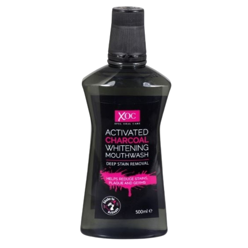 XOC Charcoal Whitening Mouthwash -500ml