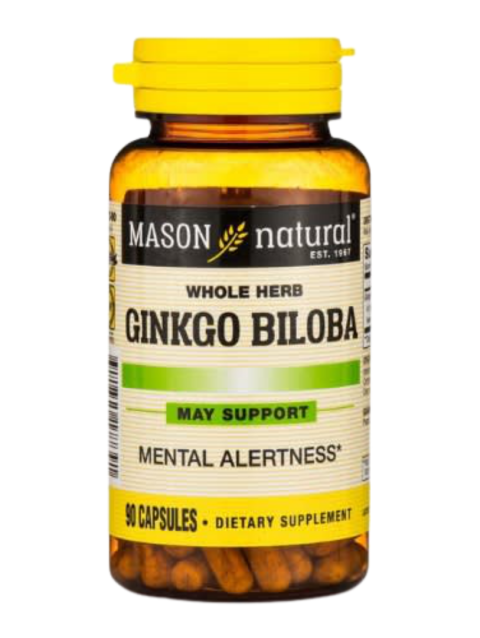 Mason Ginkgo Biloba 90 Capsules -500mg