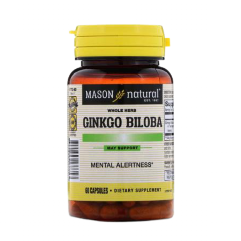 Mason Ginkgo Biloba 60 Capsules -500mg
