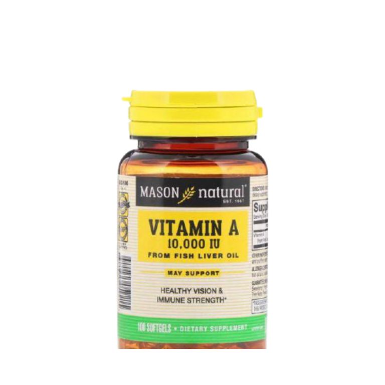 Mason Vitamin A 10000 IU -100 Soft Gels