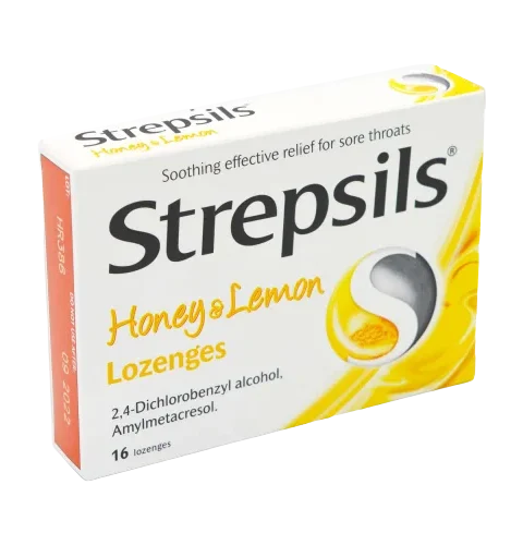 Strepsils Honey & Lemon -16 Lozenges