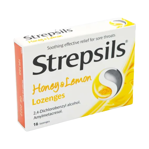 Strepsils Honey & Lemon -16 Lozenges