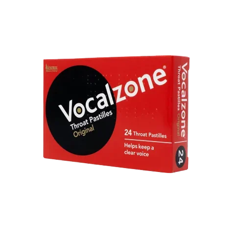 Vocalzone Throat Pastilles -24 Tablets