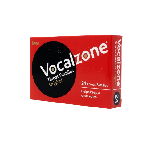 Vocalzone Throat Pastilles -24 Tablets