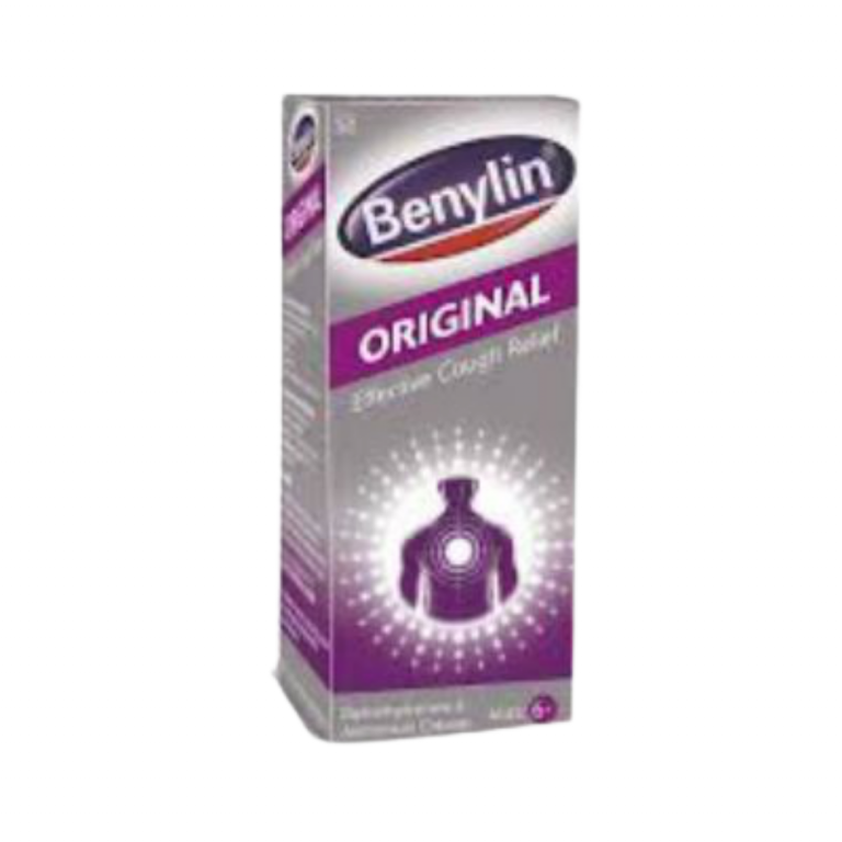 Benylin Original Cough Syrup 6 Years+ |100ml|