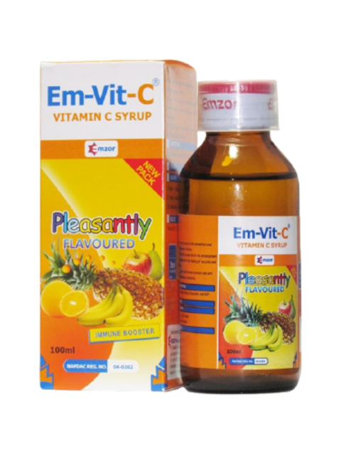 Em-Vit-C Vitamin C Syrup -100ml