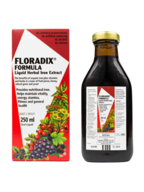 Floradix Liquid Iron Formula - 250ml