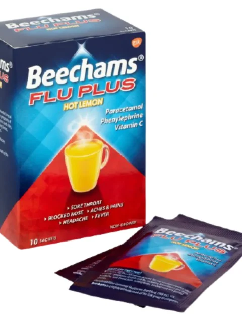 Beechams Flu Plus Hot Lemon -10 Sachets