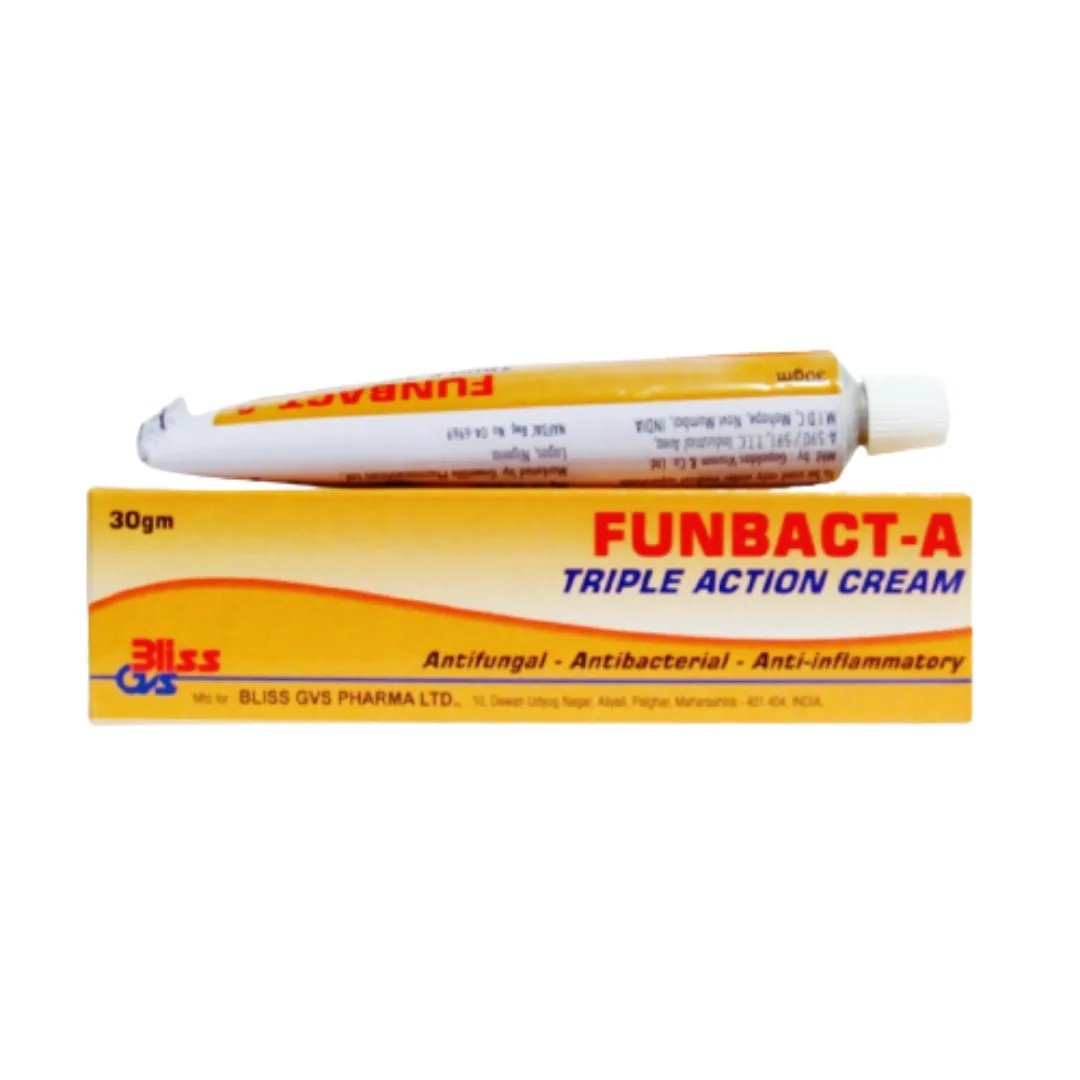 Funbact-A Triple Action Cream -30g