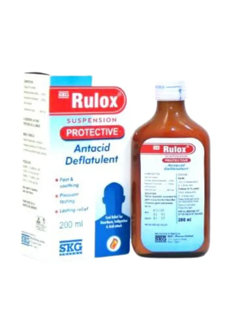 Rulox Suspension Protective Antacid Deflatulent - 200ml