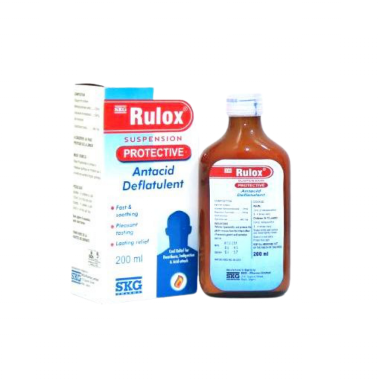 Rulox Suspension Protective Antacid Deflatulent – 200ml