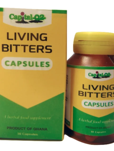 Living Bitters For Colon Cleansing -30 Capsules