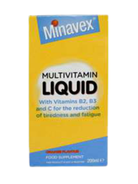 Minavex Multivitamin Liquid -200ml