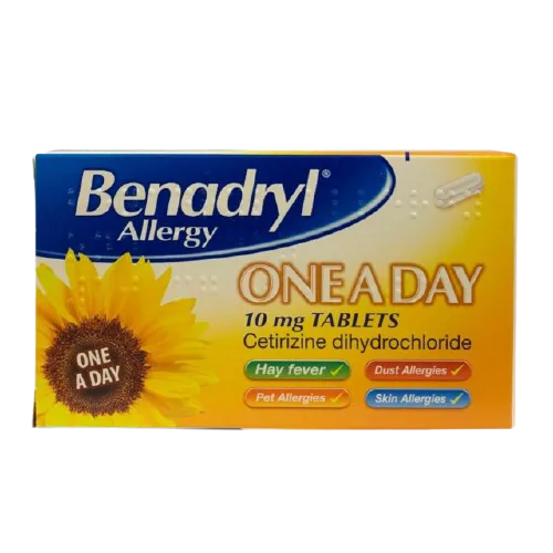 Benadryl One A Day -7 Capsules