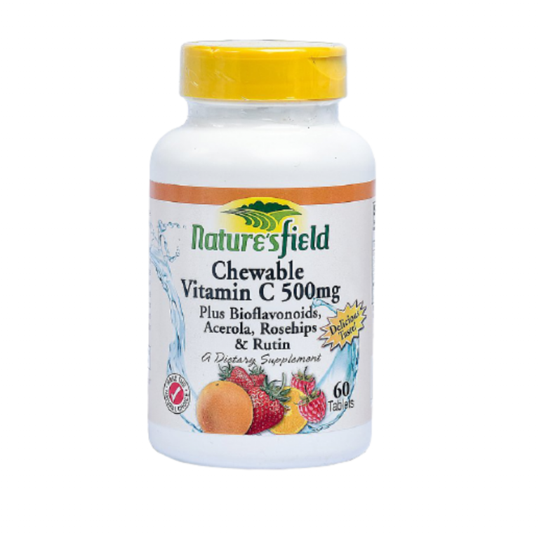 Nature’s Field Chewable Vitamin C -30 Tablets