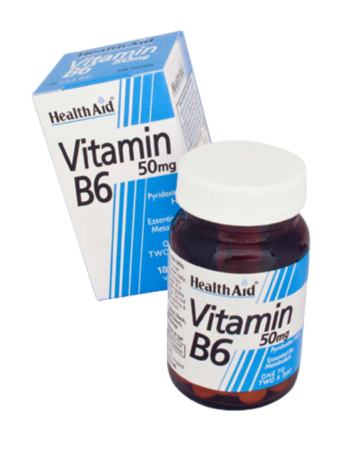 HealthAid Vitamin B6 -100 Tablets