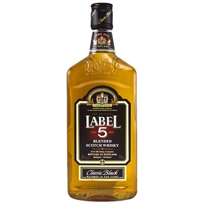 Label 5 Blended Scotch Whiskey – 75cl