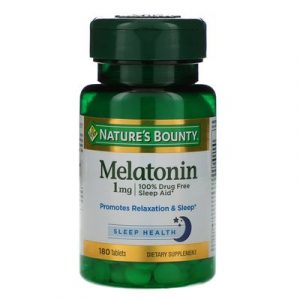 Nature's Bounty Melatonin 1mg - 180 Tablets