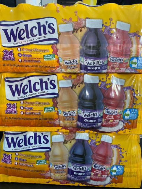 Welch's Variety Drinks (Pack of 24)