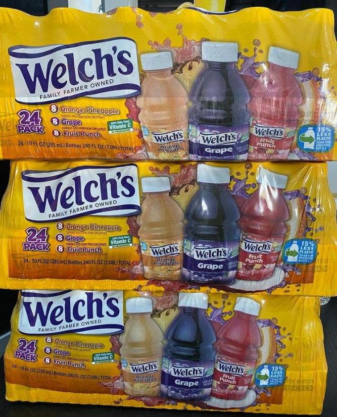 Welch’s Variety Drinks (Pack of 24)