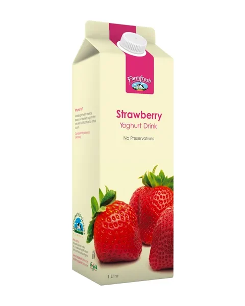 Farmfresh Strawberry Yoghurt - 1L