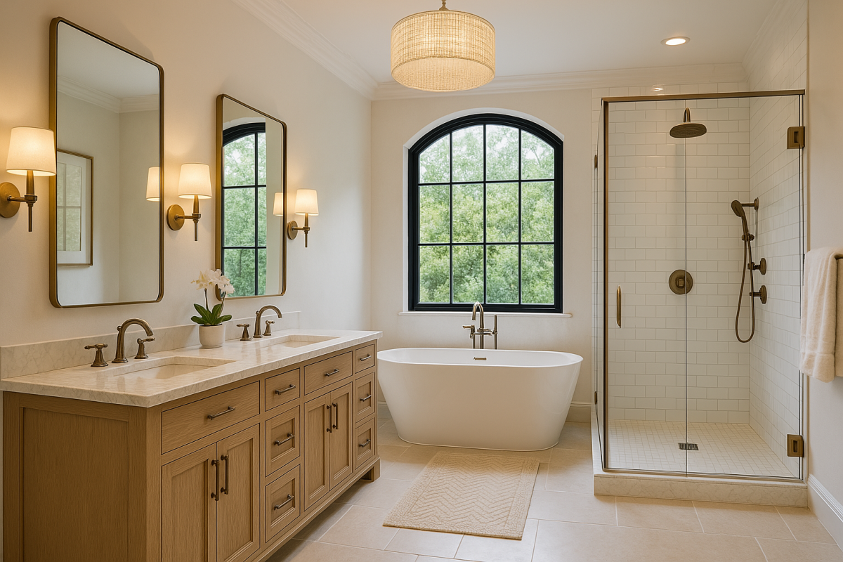 image of well furnished bathroom